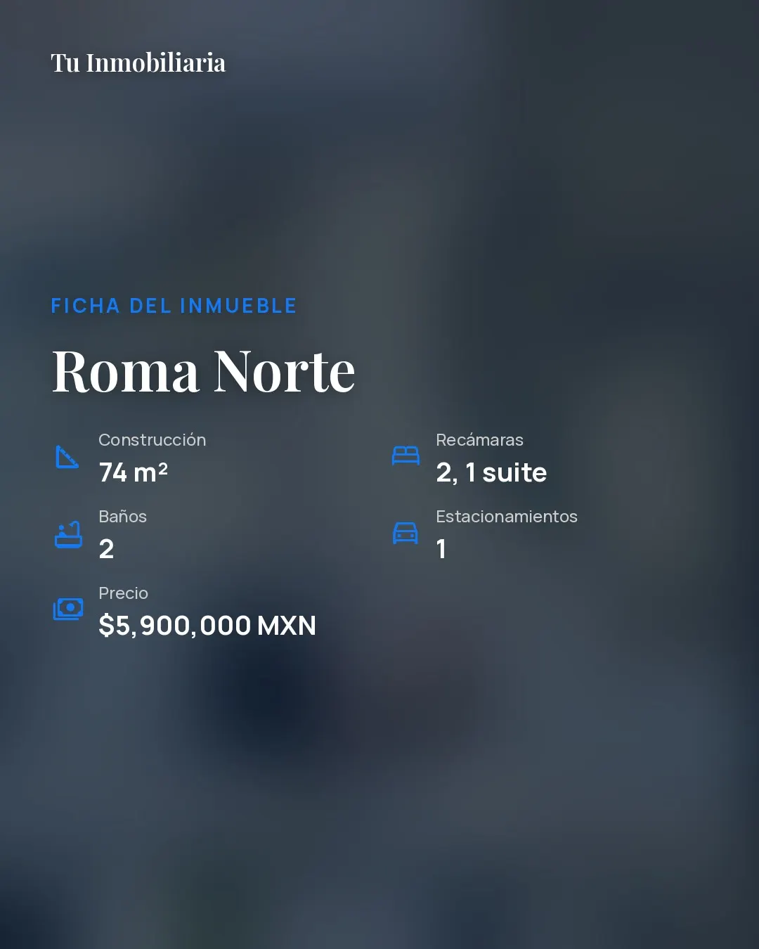 Imagen 7 del carrusel del departamento en Roma Norte