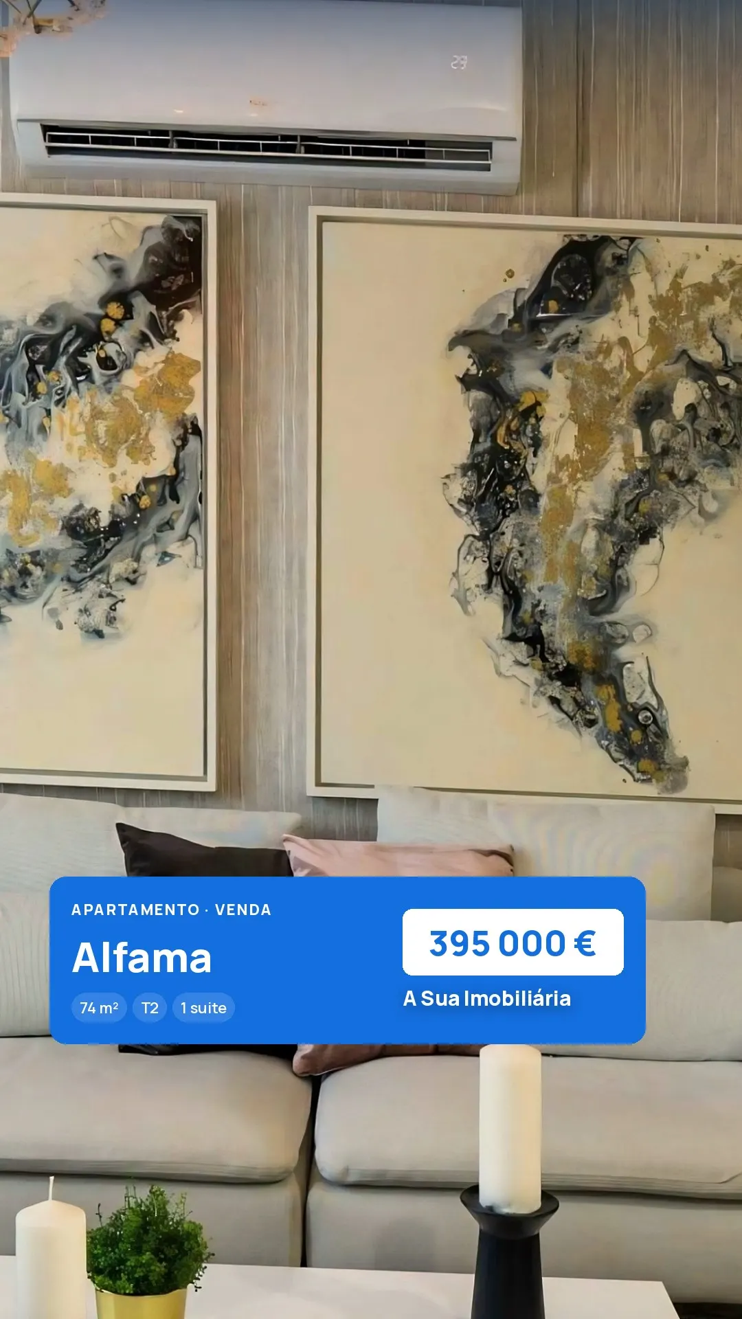 Reel do apartamento em Alfama